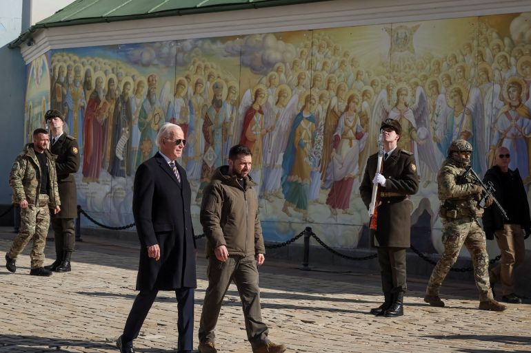 في ذكرى اندلاع الحرب.. خطاب بوتين بعد زيارة بايدن الخاطفة