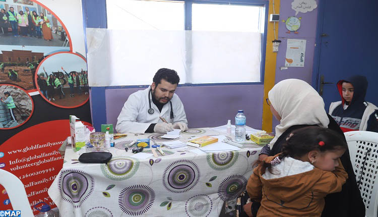 600 مستفيد من خدمات قافلة طبية متعددة التخصصات بجماعة عبن البيضاء بفاس