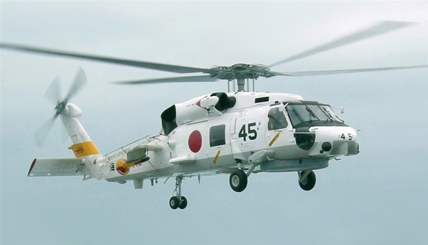 اليابان تعثر على هليكوبتر عسكرية محطمة وانتشال 5 جثث