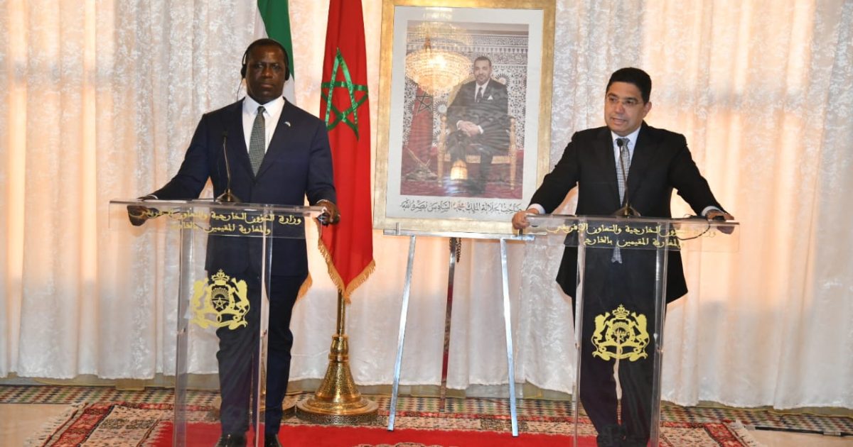 المغرب وسيراليون عازمان على توجيه علاقاتهما نحو مستقبل للرخاء المشترك