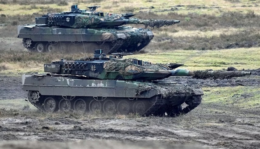 ألمانيا تطلب دبابات ليوبارد جديدة لتعويض التي أرسلتها إلى أوكرانيا