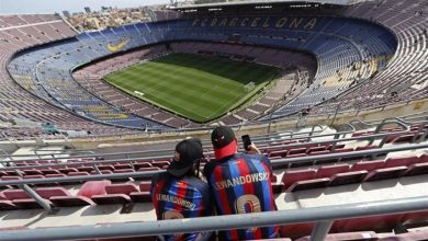 برشلونة مهدد بالحظر من كرة القدم