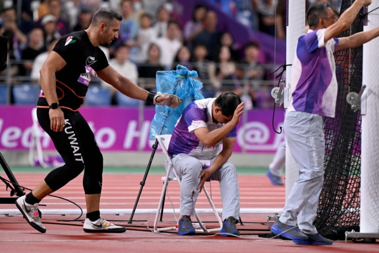 الكويتي علي الزنكوي يصيب حكماً في "الألعاب الآسيوية"