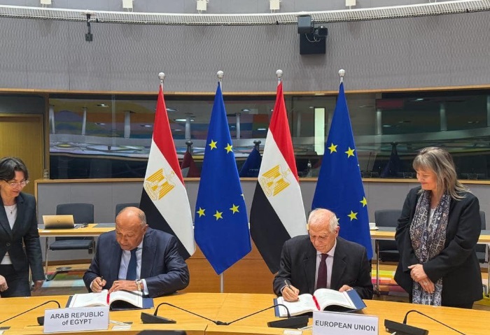 الاتحاد الأوروبي ومصر في بيان مشترك: حل الدولتين ينهي صراع الشرق الأوسط