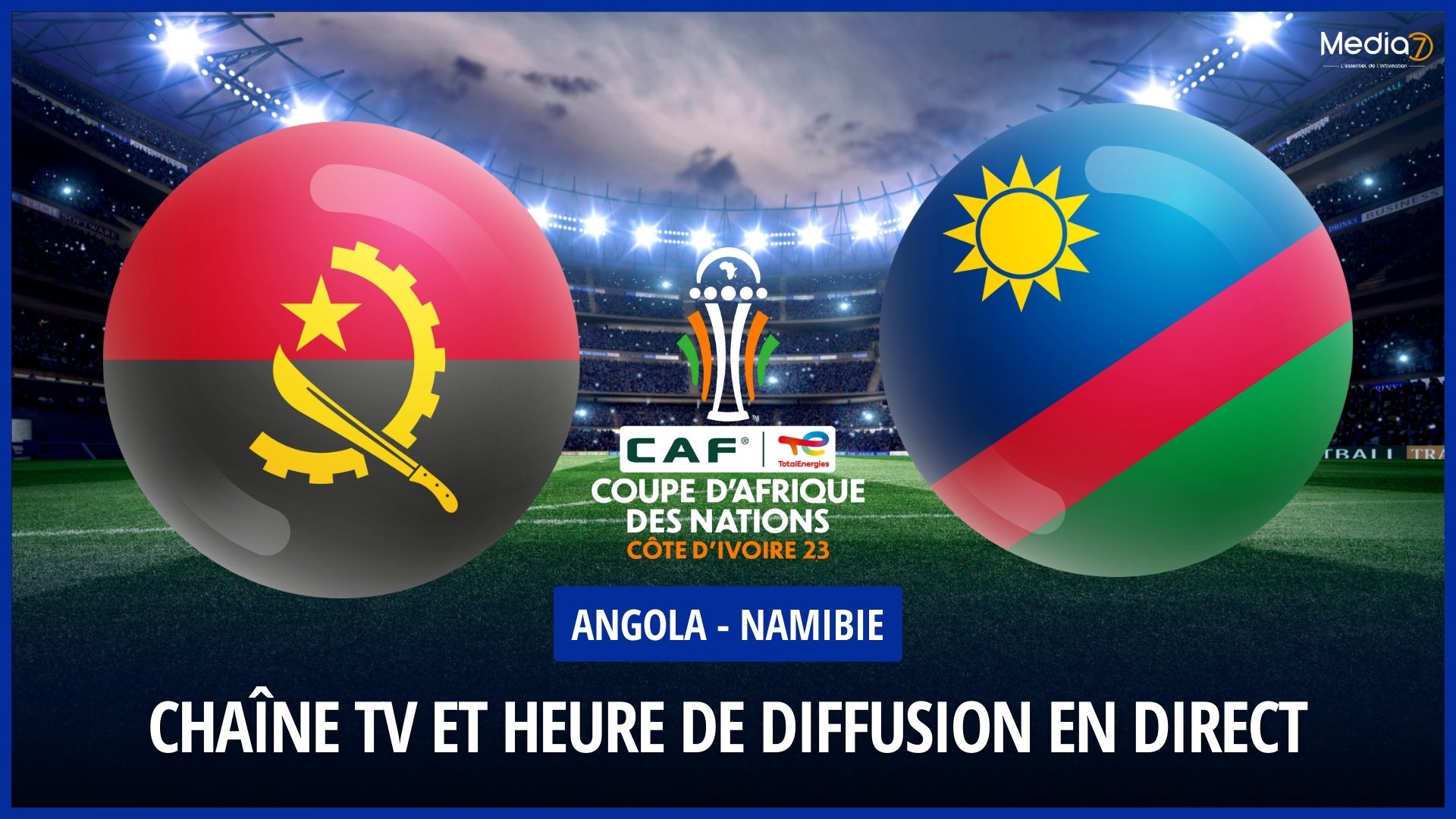 Angola - Namibie en direct