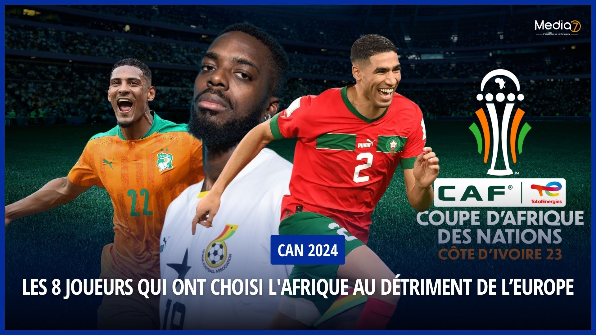 CAN 2024 : Les 8 Joueurs Qui Ont Choisi l'Afrique au Détriment des Pays Européens