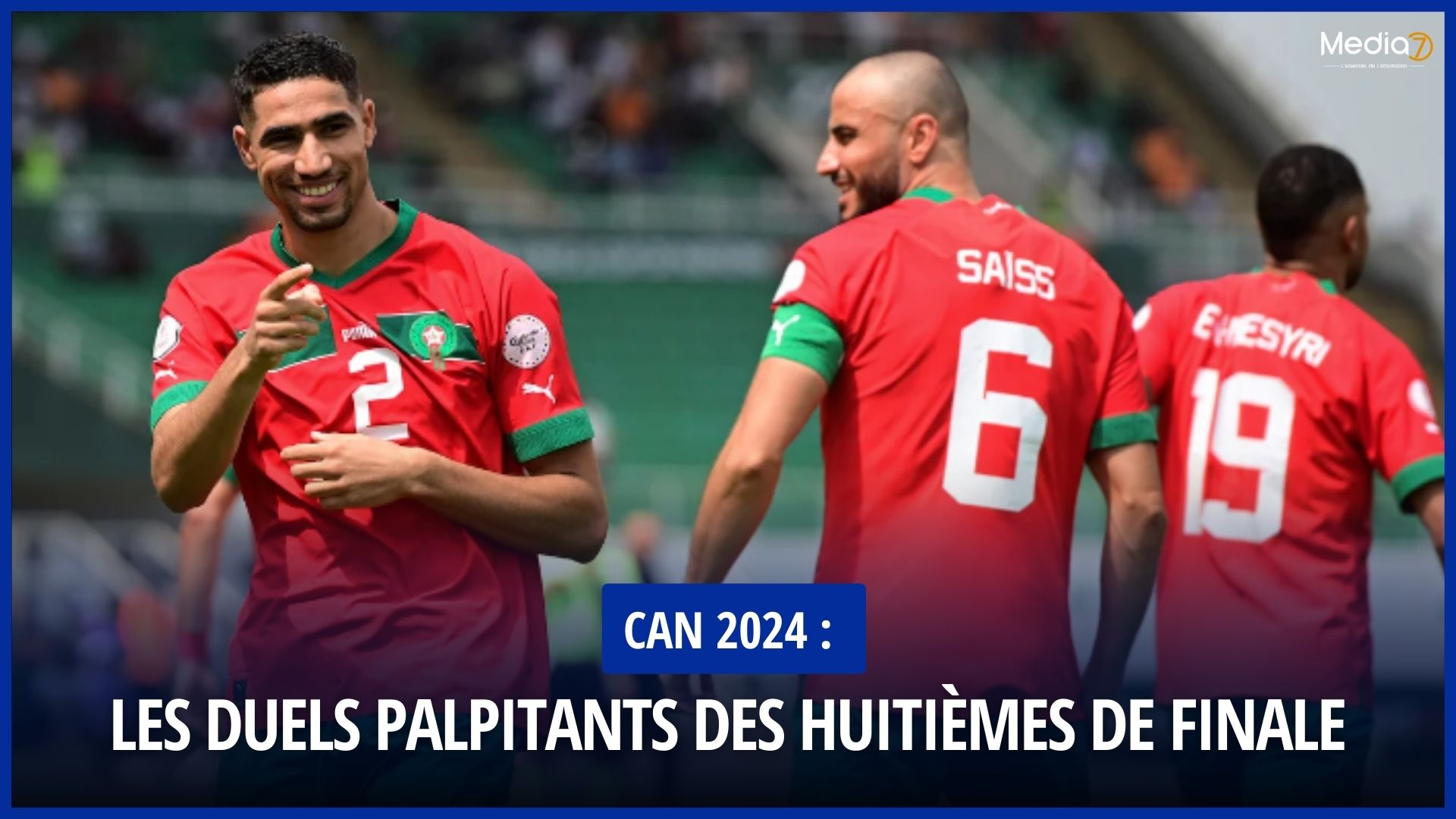 CAN 2024 huitièmes de finale