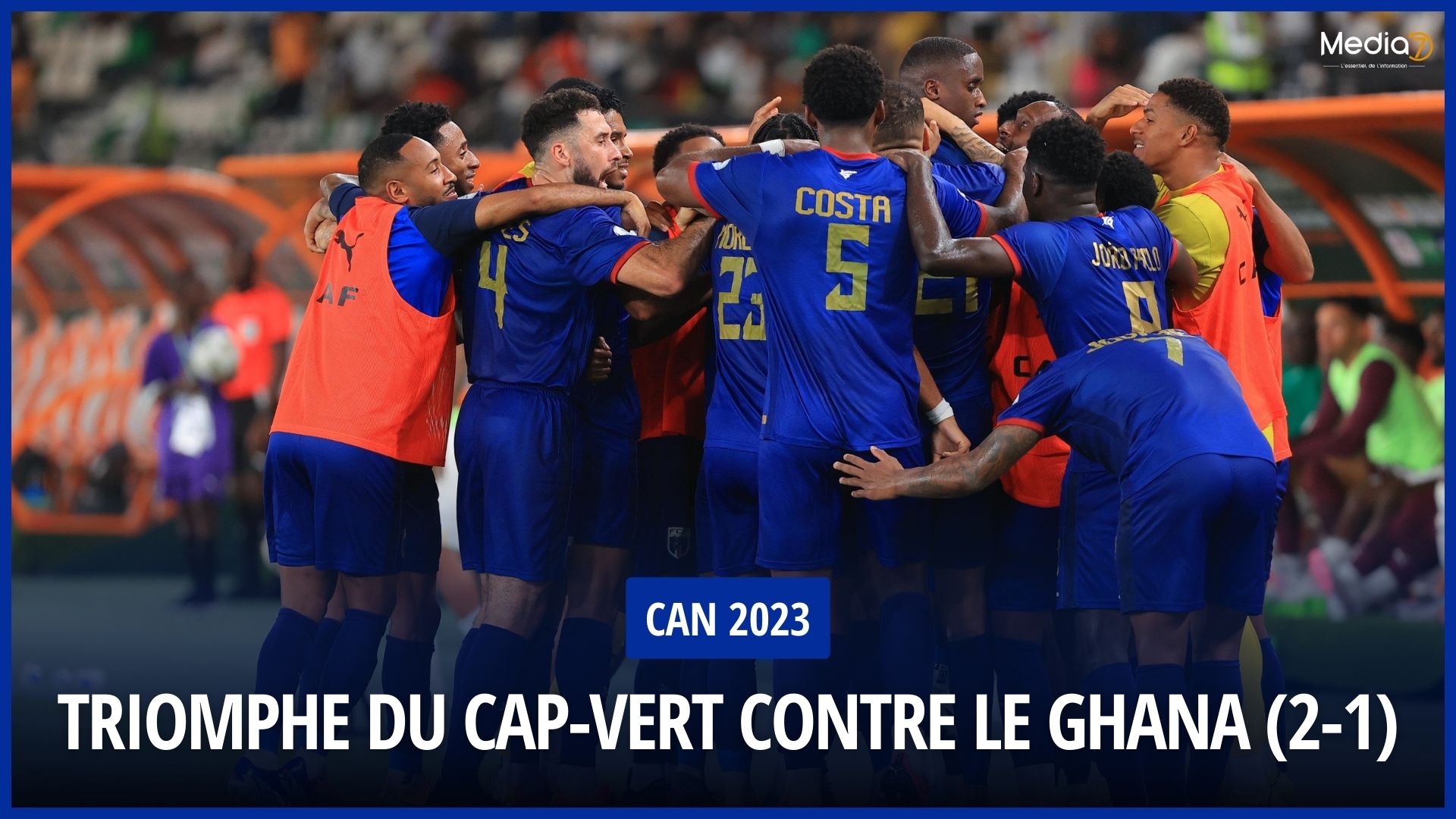 CAN 2023 : Triomphe du Cap-Vert contre le Ghana (2-1)