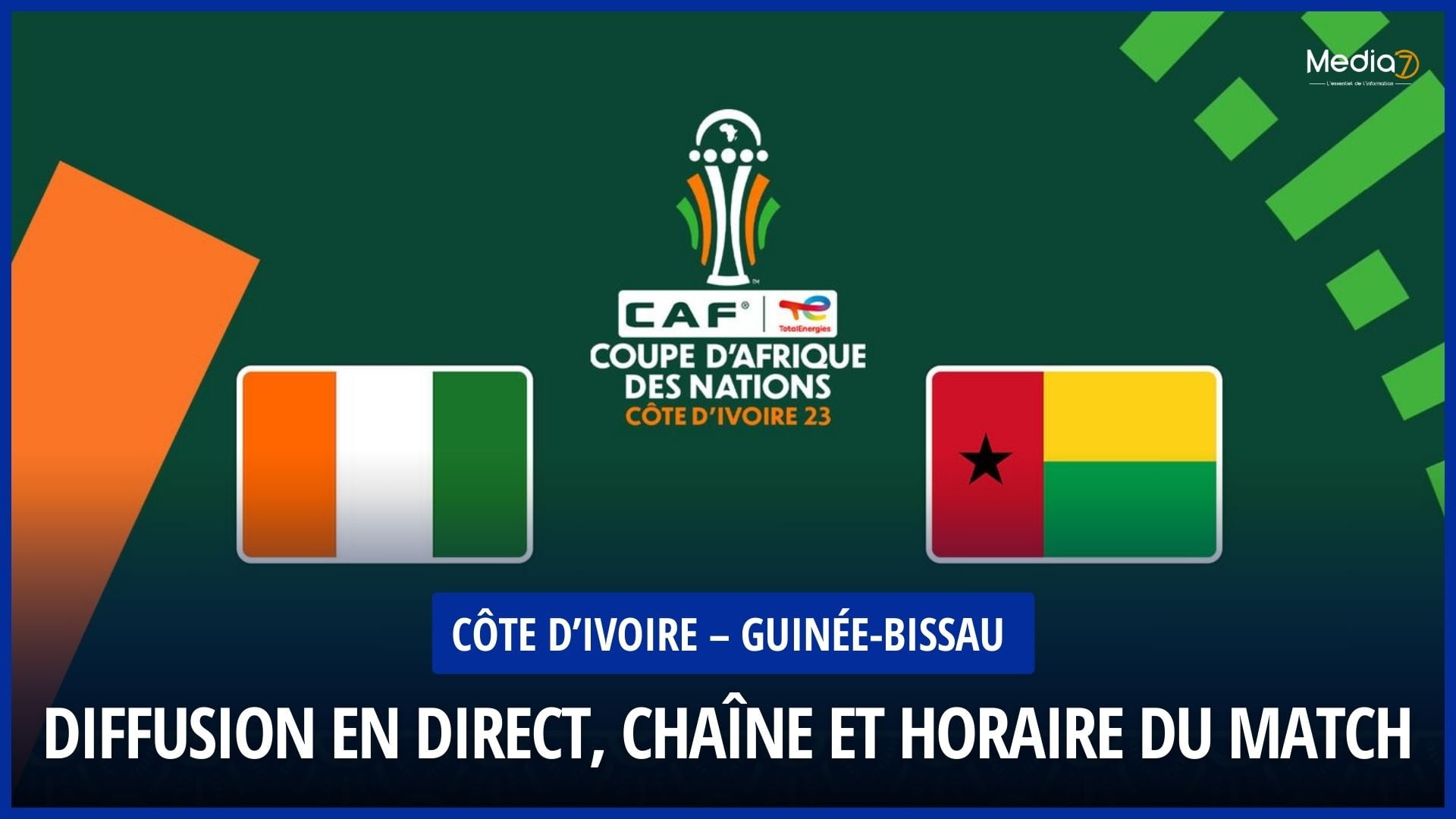 Côte d'Ivoire - Guinée-Bissau en direct
