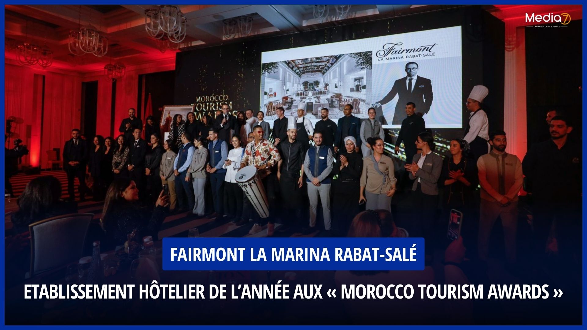 Le Fairmont La Marina Rabat-Salé : Lauréat du titre d'établissement hôtelier de l'année aux « Morocco Tourism Awards »
