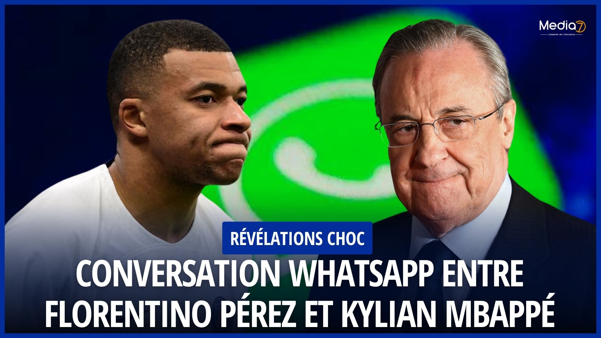 Florentino Pérez et Kylian Mbappé
