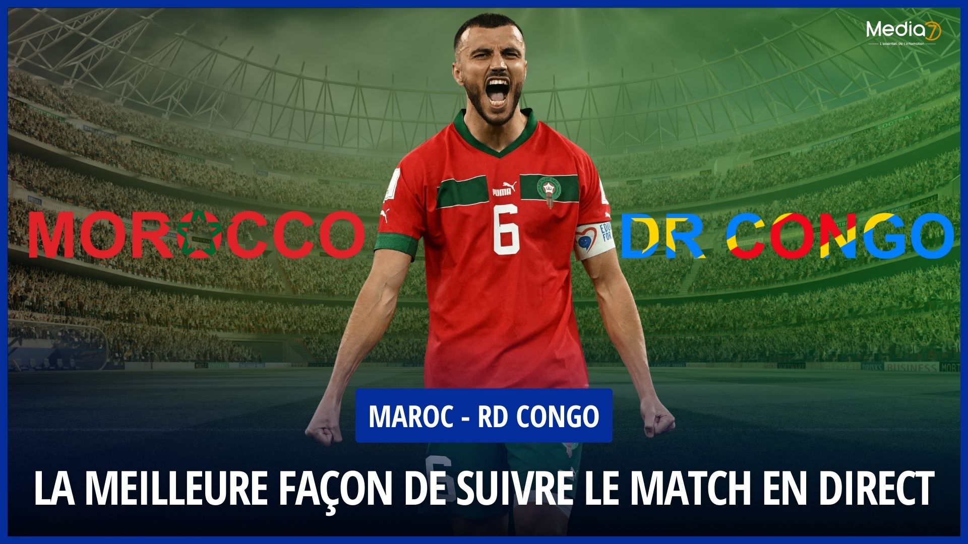 Maroc - RD Congo Streaming