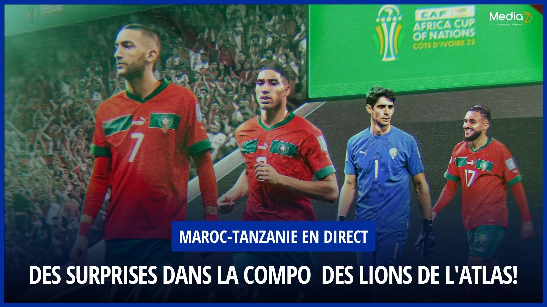 Maroc-Tanzanie en direct