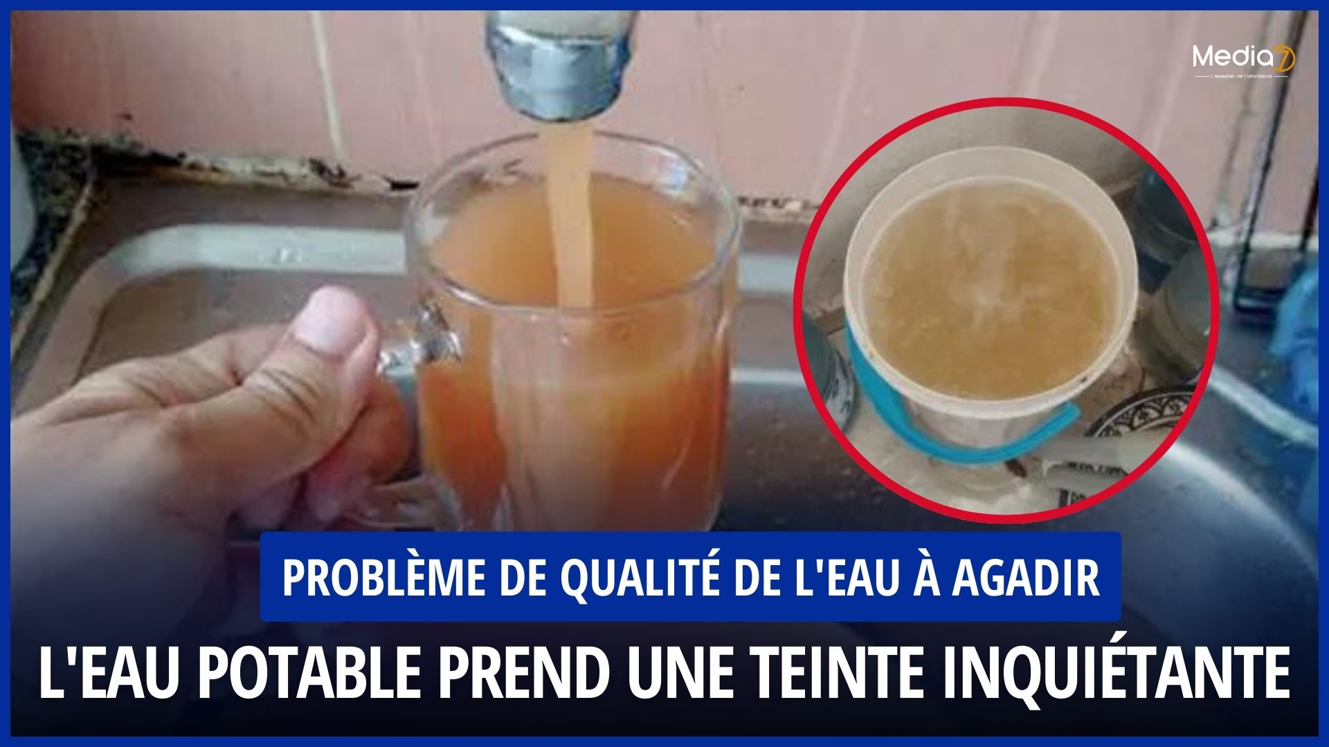Problème de Qualité de l'Eau à Agadir