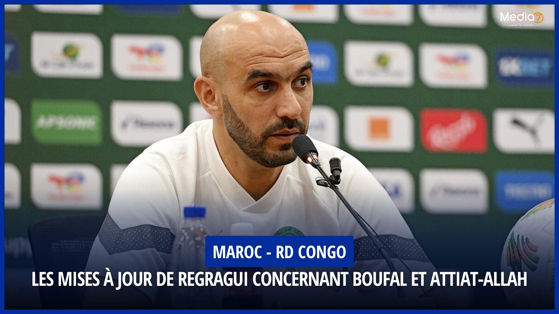 Walid Regragui MAROC - RD CONGO