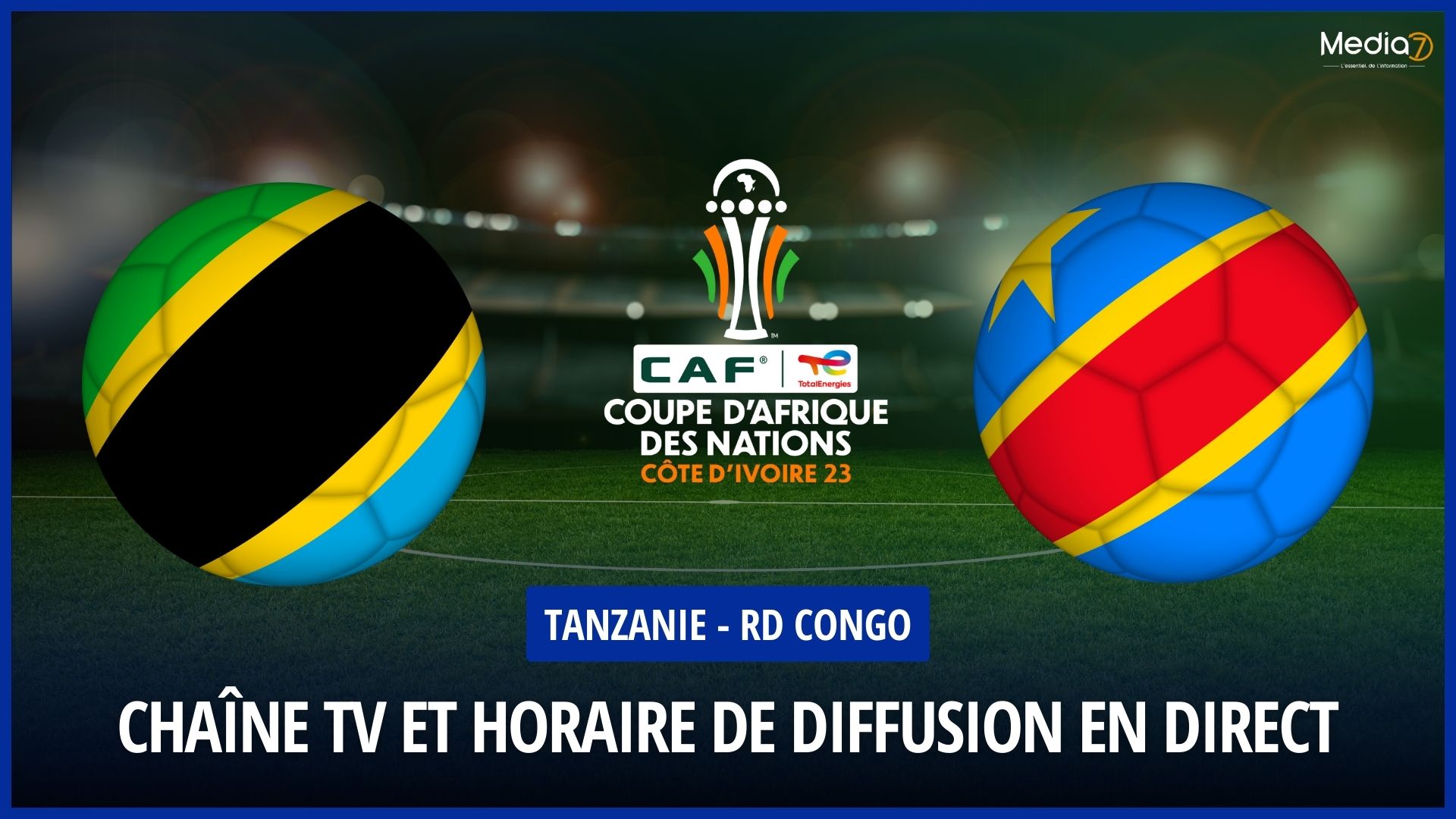 match Tanzanie - RD Congo