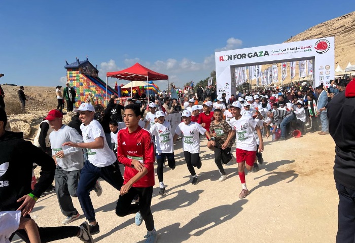 انطلاق ماراثون «run for Gaza» للأطفال والعائلات