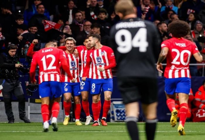 جريزمان يقود التشكيل الرسمى لفريق أتلتيكو مدريد ضد إنتر ميلان