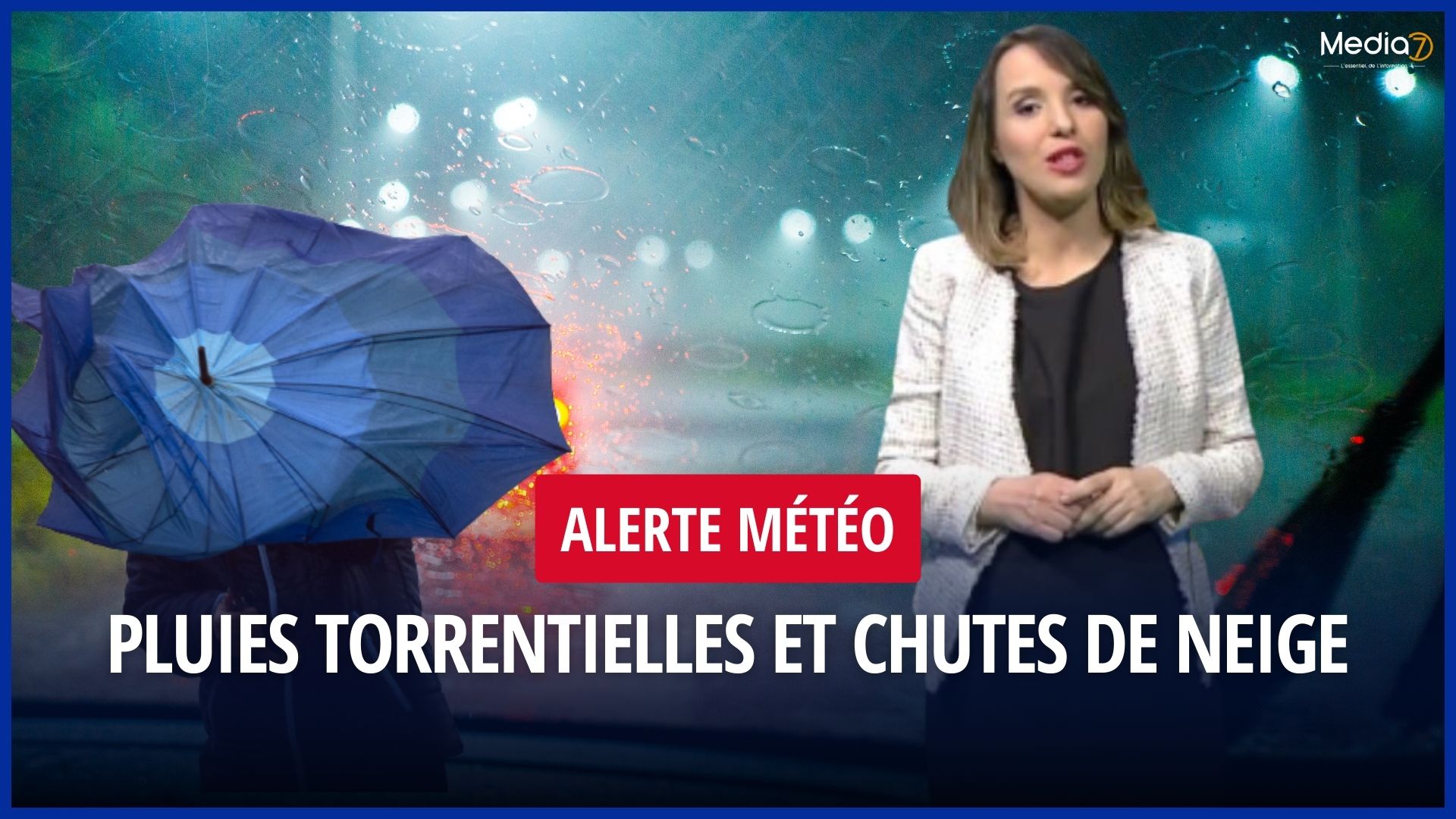 Alerte Météo: Pluies Torrentielles et Chutes de Neige Attendues dans Plusieurs Régions du Maroc