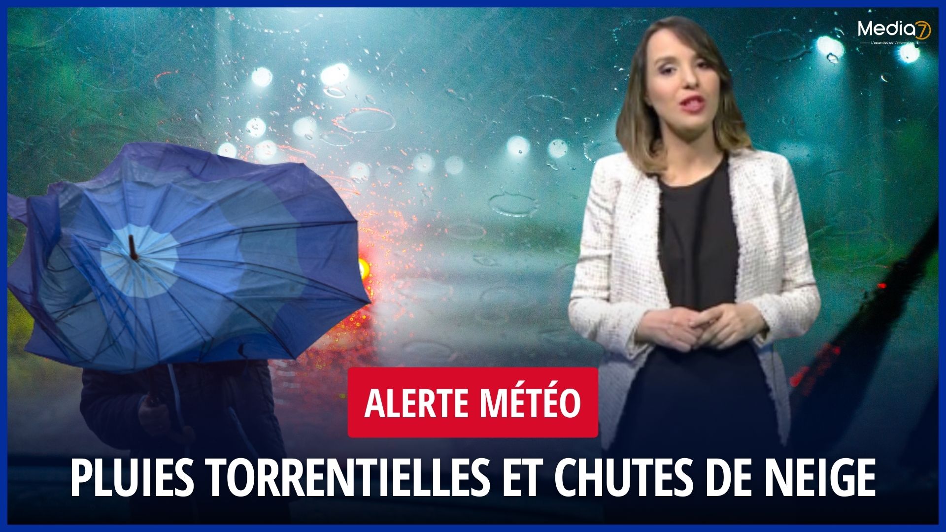 Alerte Météo: Pluies Torrentielles et Chutes de Neige Attendues dans Plusieurs Régions du Maroc