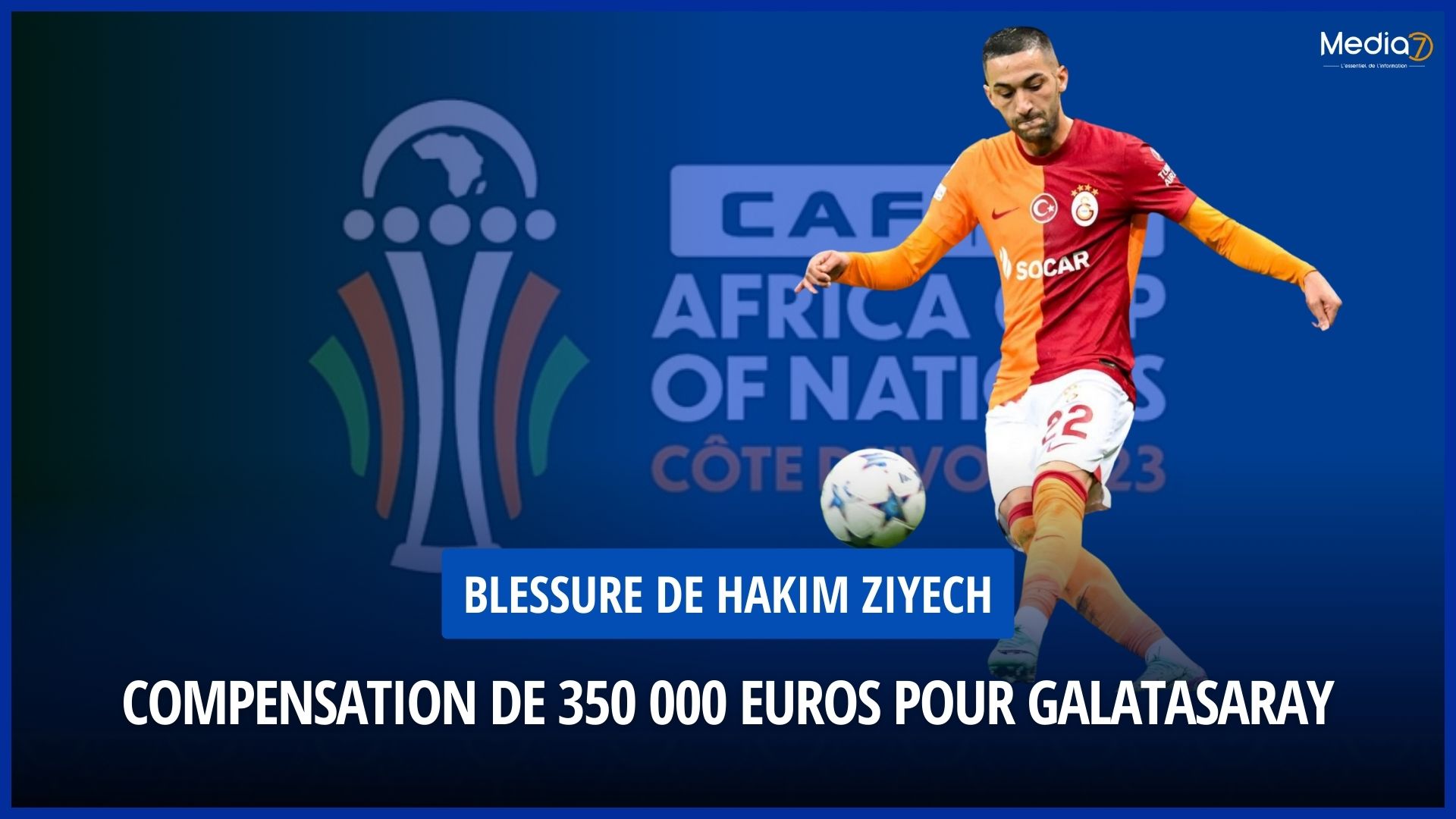 Blessure de Hakim Ziyech