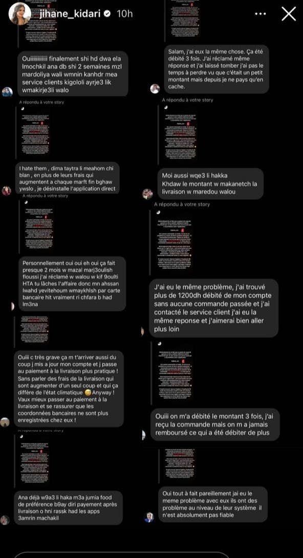 Scandale sur Instagram : Jihan Kidari accuse Glovo de vol! 3 Jihan Kidari accuse Glovo de vol!