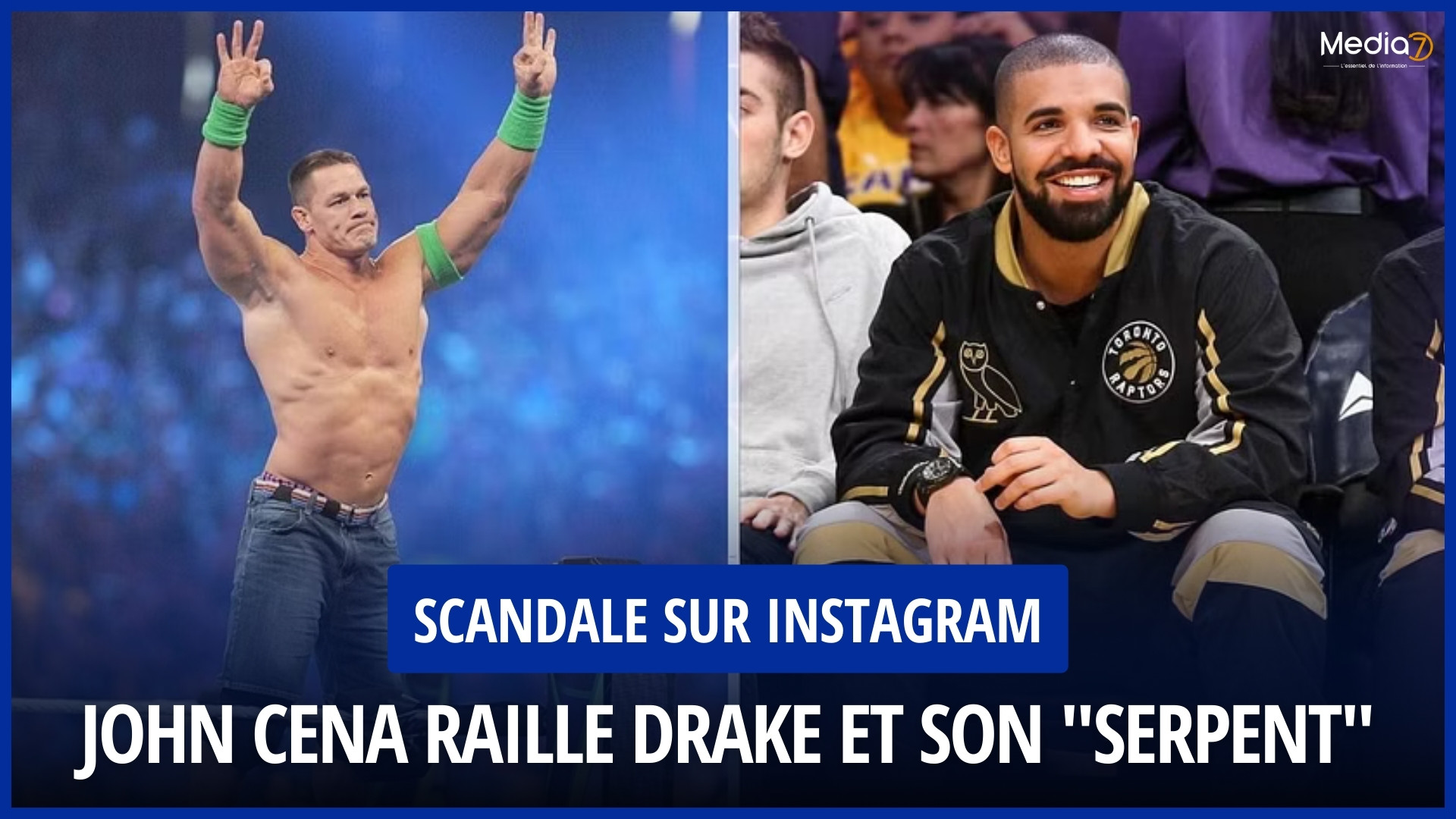 John Cena raille Drake