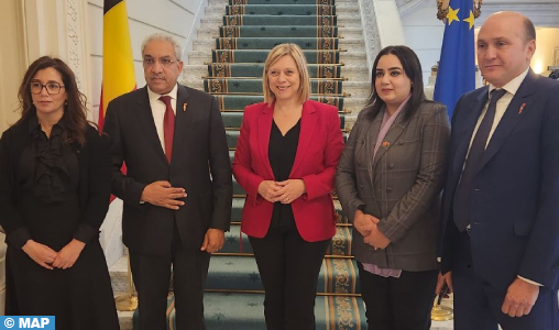 Les parlements belge et marocain à même de promouvoir les relations entre les deux royaumes (présidente de la Chambre des représentants belge)