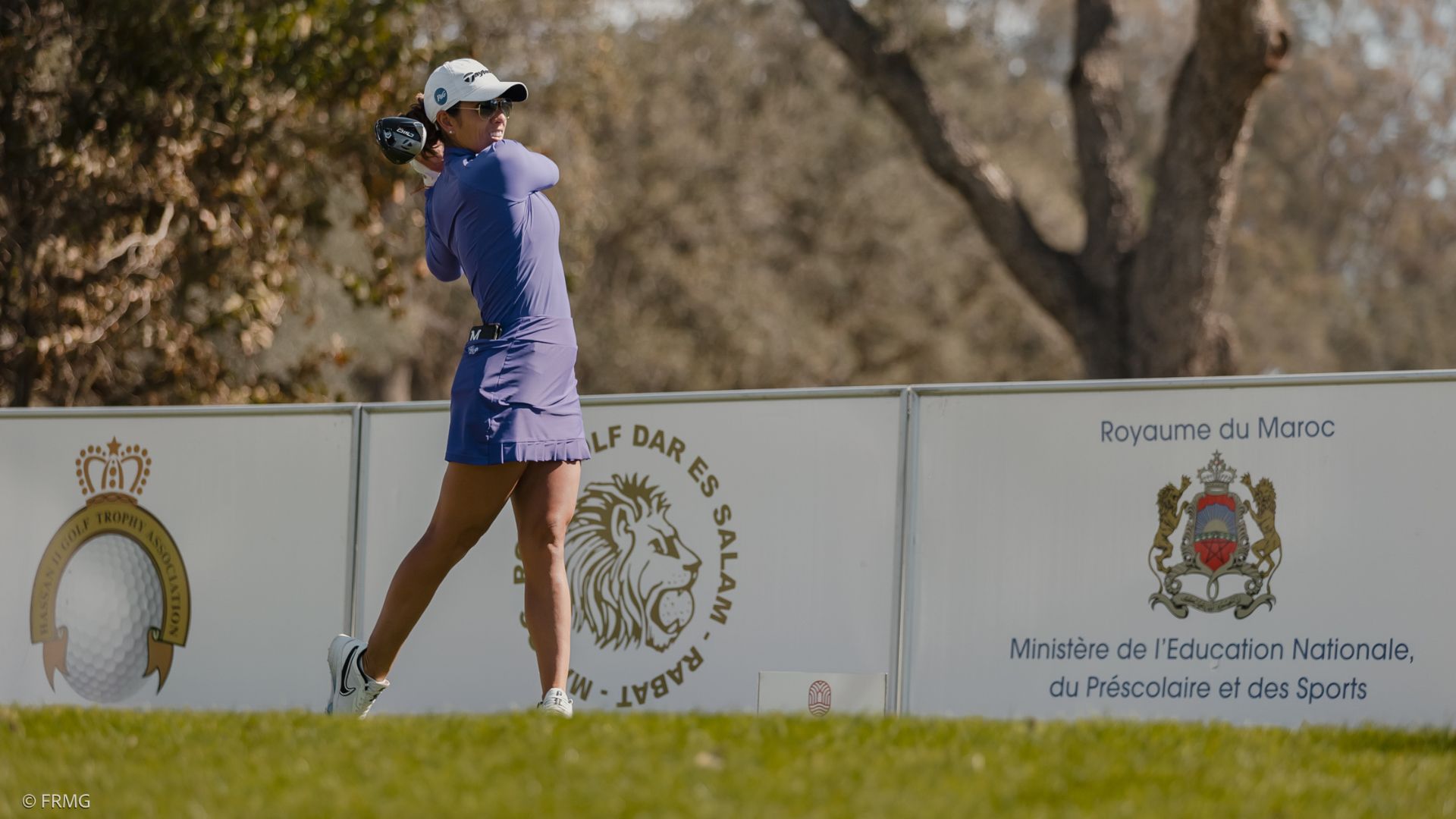 Steve Pate et Maria Fassi Domine le Premier Tour du 48ème Trophée Hassan II et de la 27ème Coupe Lalla Meryem 4 Maria Fassi et Ines Laklalech Brillent sur le Parcours Bleu