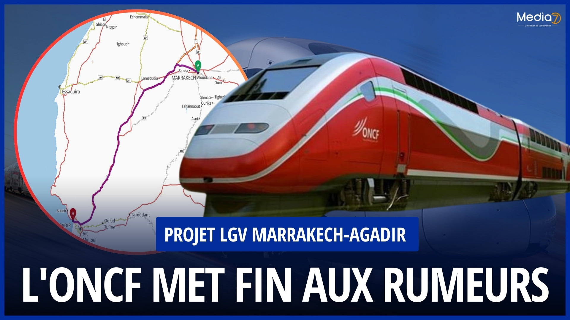 ONCF LGV Marrakech-Agadir