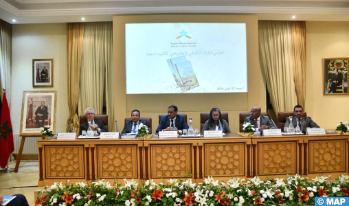 Présentation à Rabat du livre “Atlas du patrimoine culturel et naturel de la province d’Aousserd”