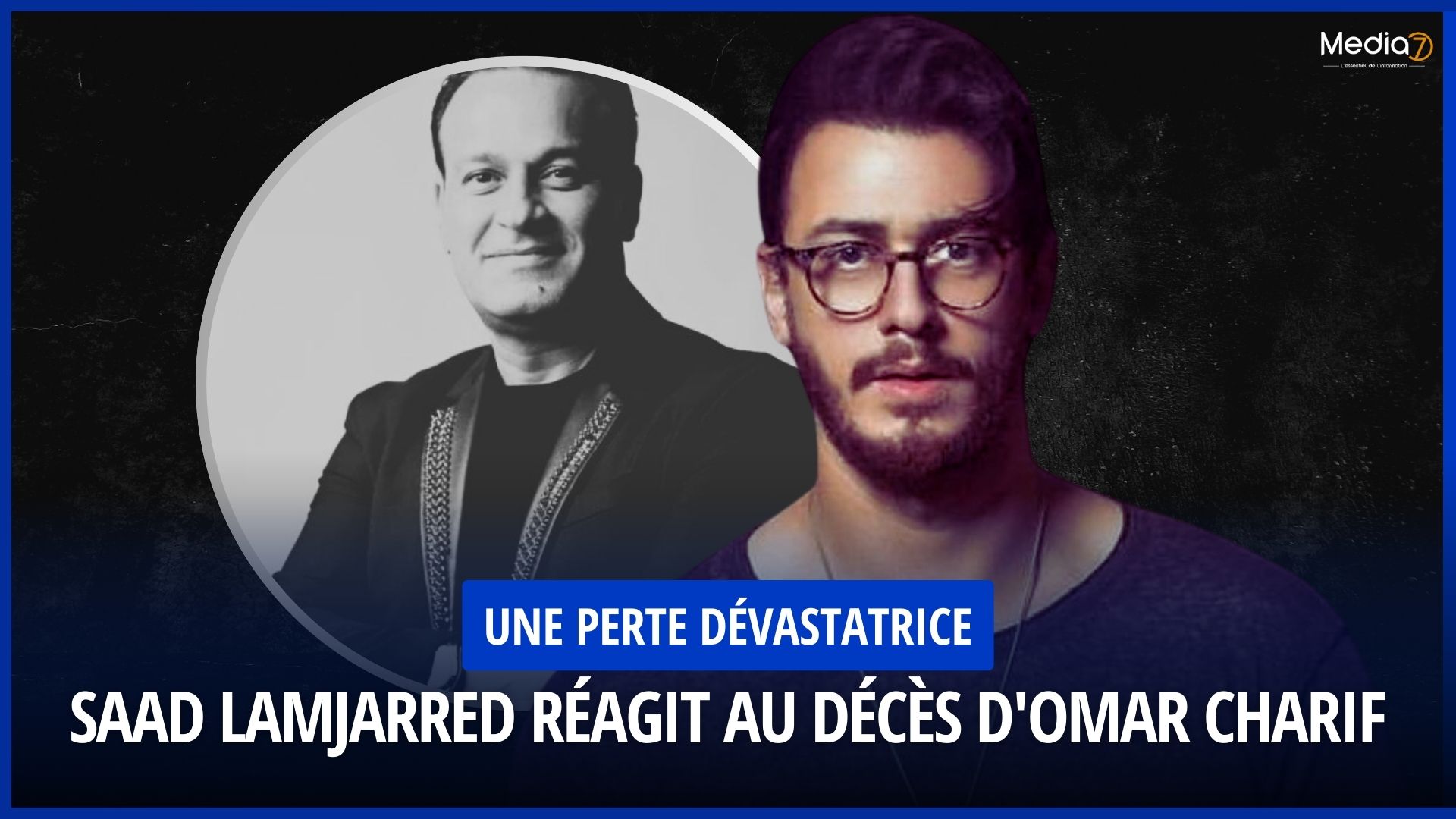 Saad Lamjarred Réagit au Décès d'Omar Charif