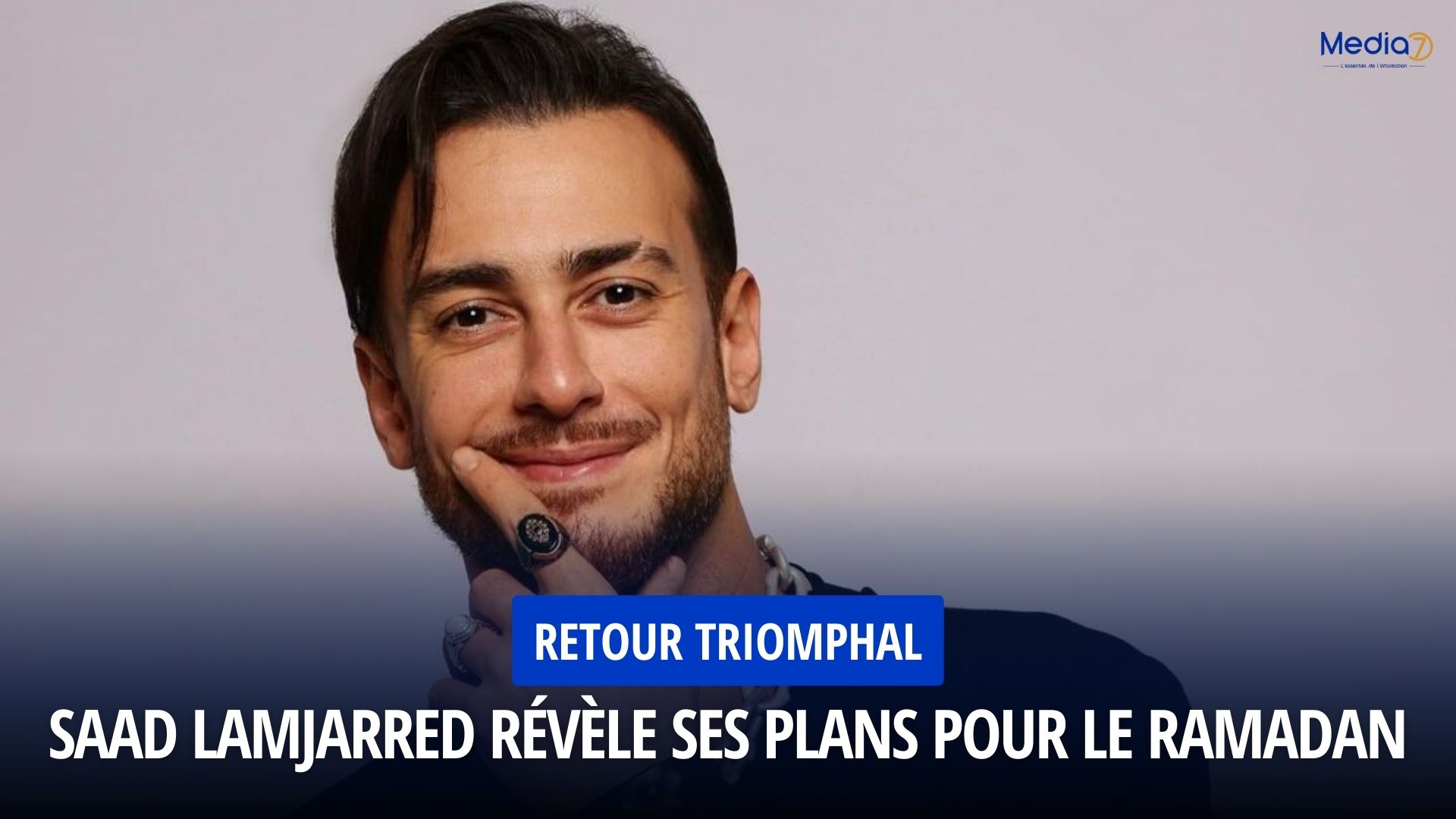Saad Lamjarred Révèle ses Plans pour le Ramadan