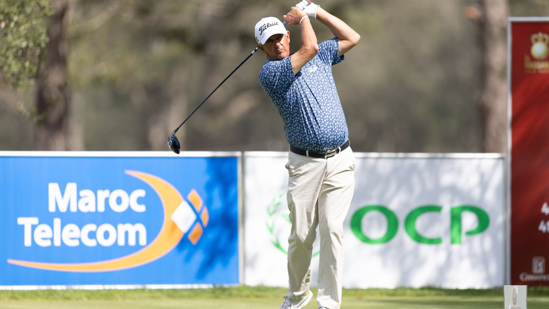 Steve Pate et Maria Fassi Domine le Premier Tour du 48ème Trophée Hassan II et de la 27ème Coupe Lalla Meryem 3 Steve Pate Impressionne sur le Parcours Rouge