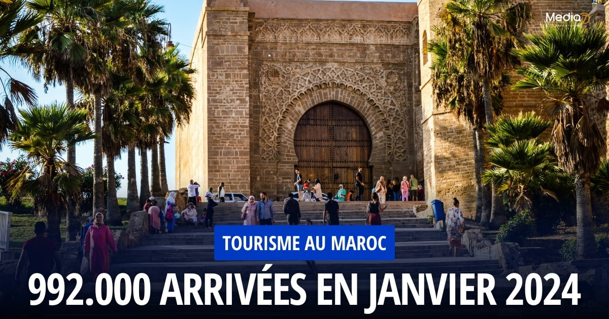Tourisme au Maroc Janvier 2024