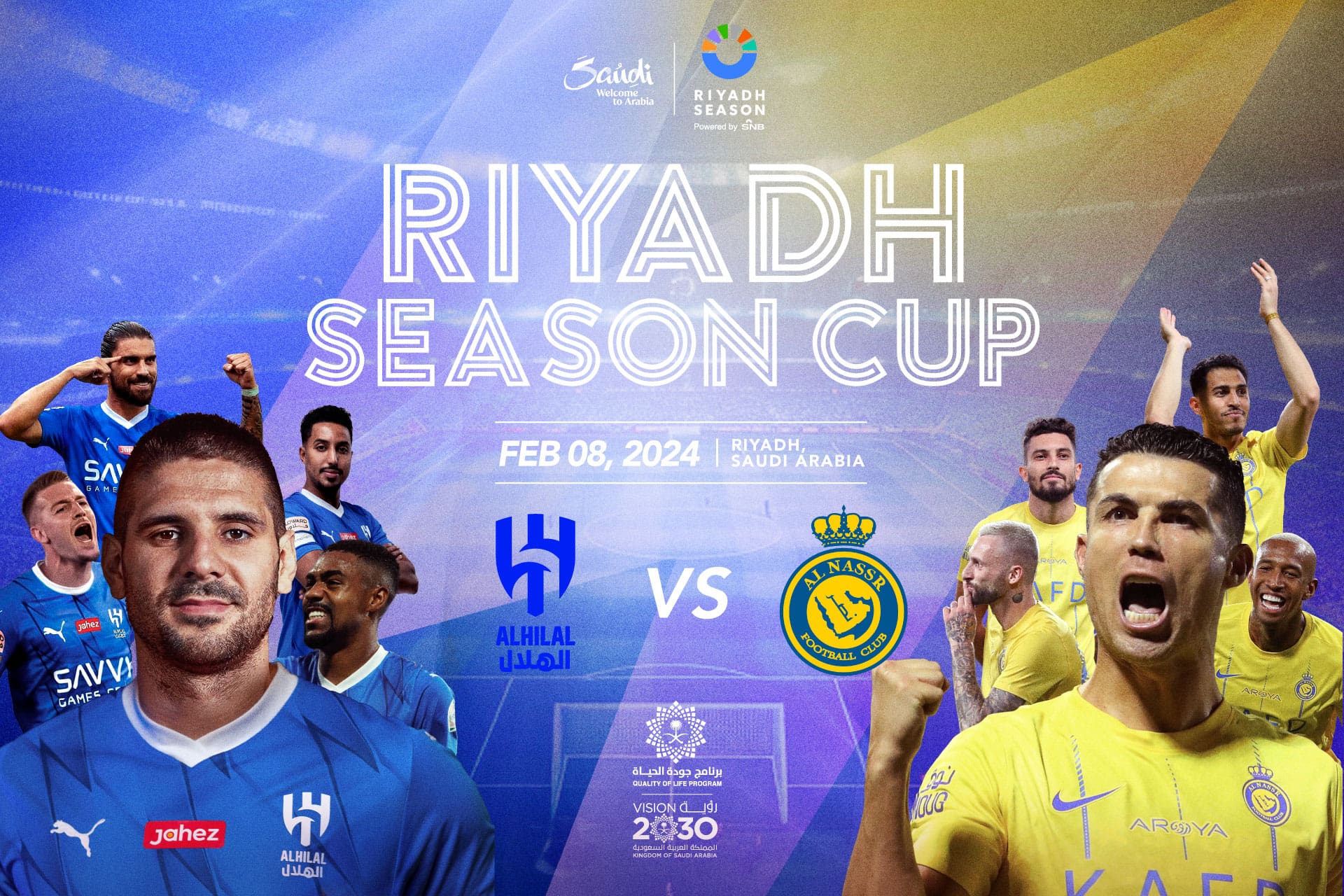 Suivez le match Al Hilal - Al Nassr en direct