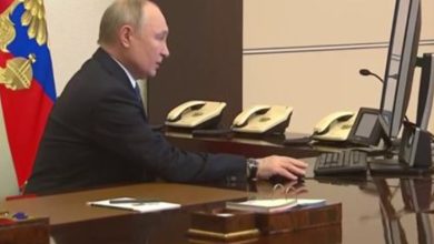 بوتين يدلى بصوته في انتخابات الرئاسة الروسية (فيديو)