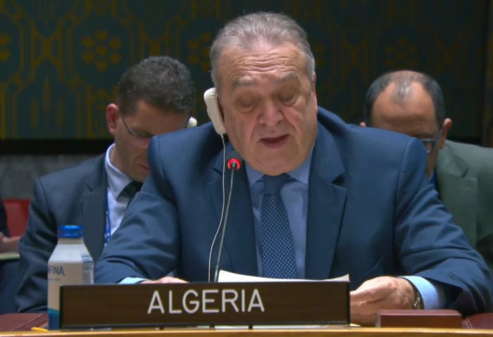 ممثل الجزائر بمجلس الأمن: وقف القتال هو السبيل الوحيد لتخفيف معاناة غزة