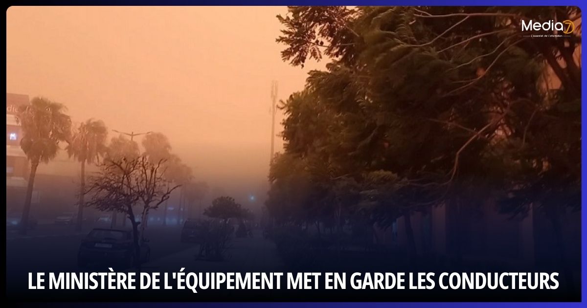 Alerte Tempête : Ministère de l'Équipement Met en Garde les Conducteurs
