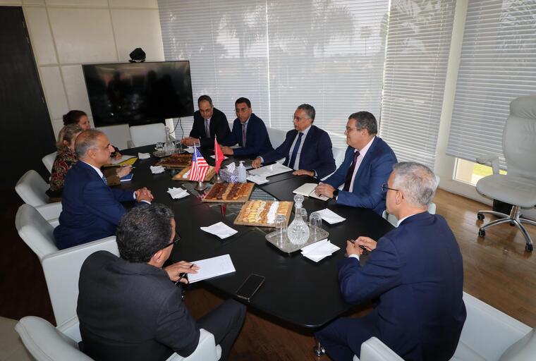 Coopération Maroc-USA : Le DG de l'ONEE reçoit l'ambassadeur des États-Unis
