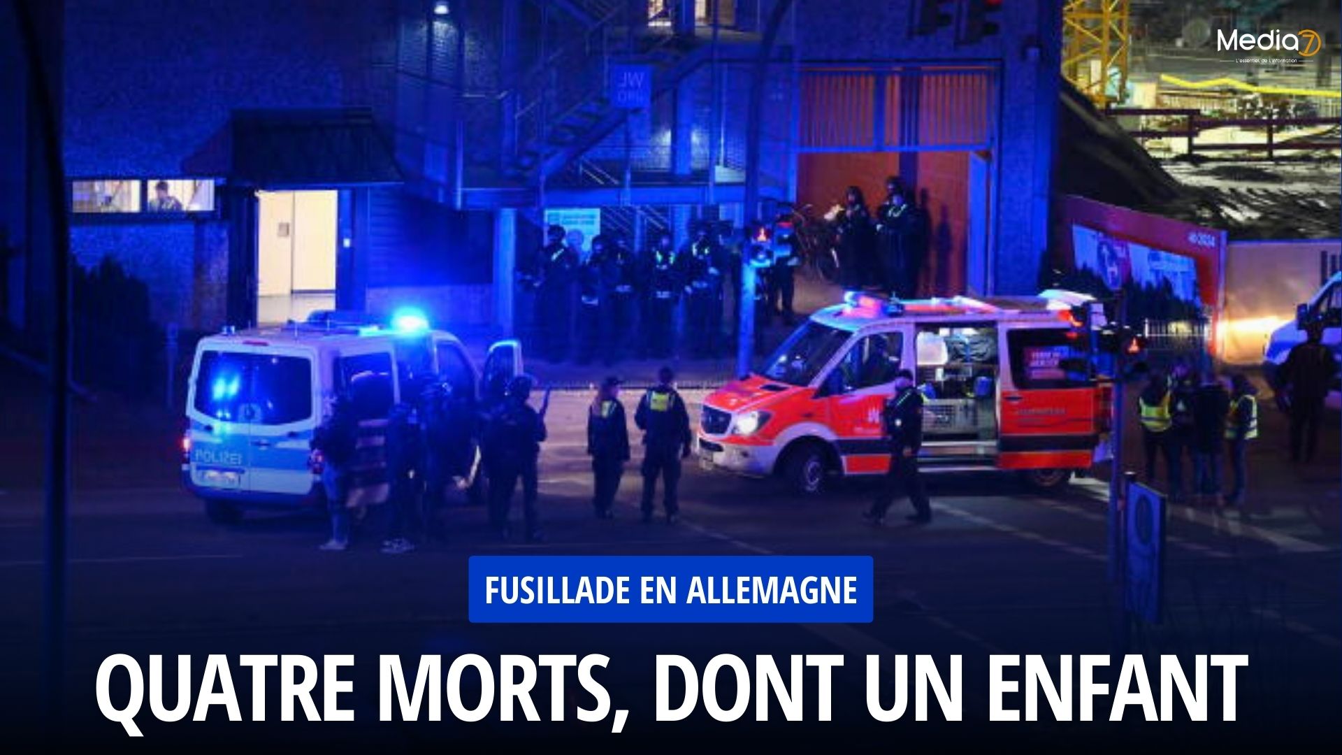 Fusillade en Allemagne