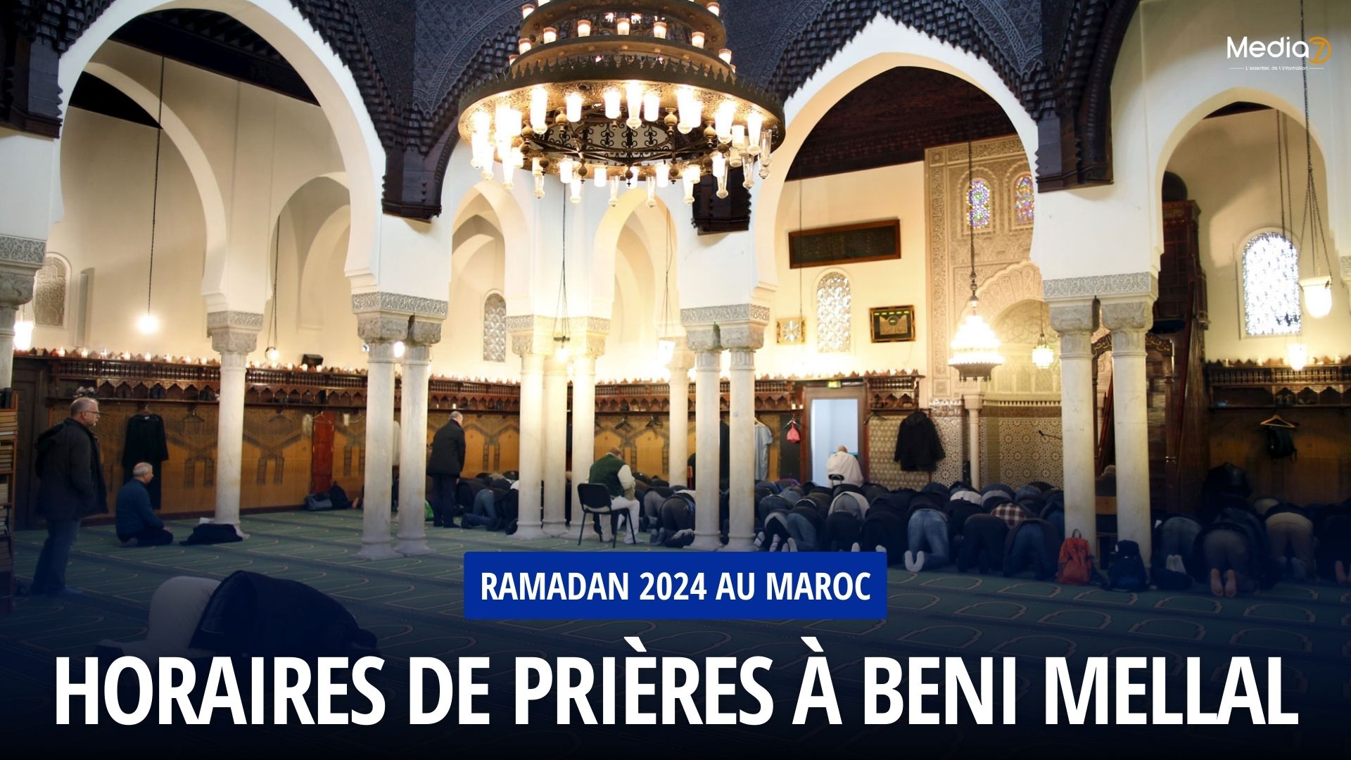 Horaires de prières à Beni Mellal