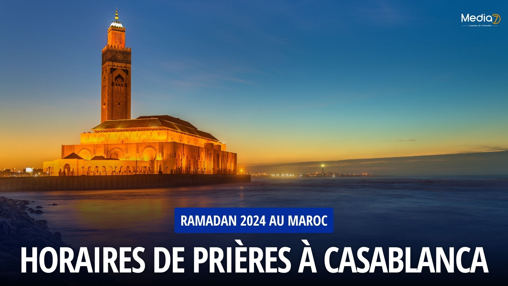 Horaires de prières à Casablanca