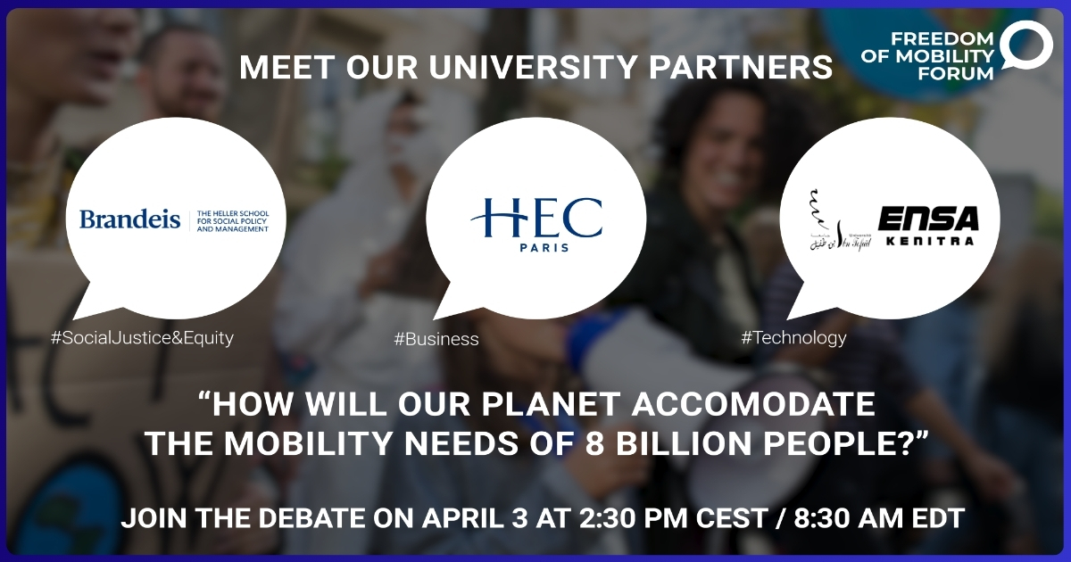 La Jeune Génération au Centre du Débat Annuel du "Freedom of Mobility Forum"