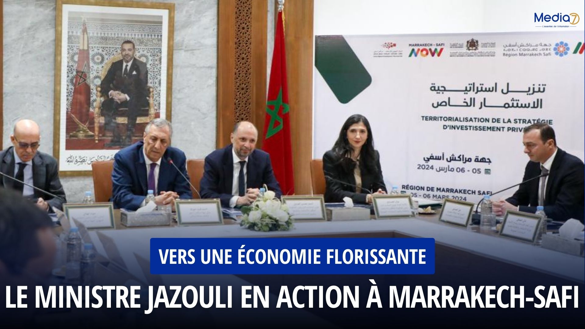 Le Ministre Jazouli en Action à Marrakech-Safi