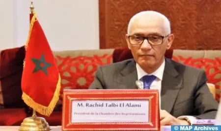 M. Talbi Alami s’entretient avec le président du Diwan national des droits de l’Homme au Koweït
