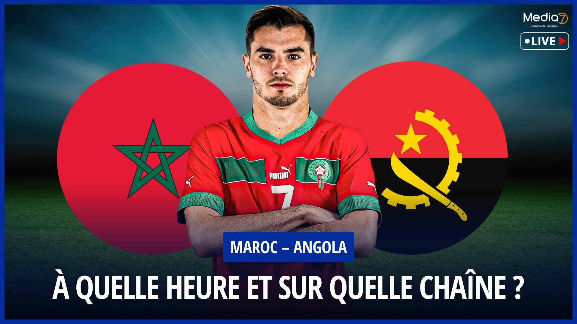 Maroc – Angola en direct