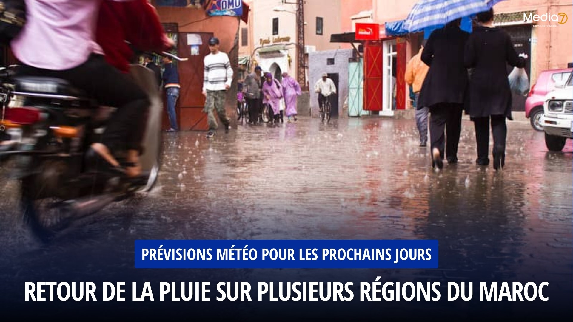 Retour de la Pluie sur Plusieurs Régions du Maroc