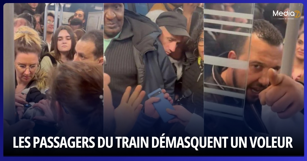 Passagers du Train Démasquent le Voleur d'un Portable