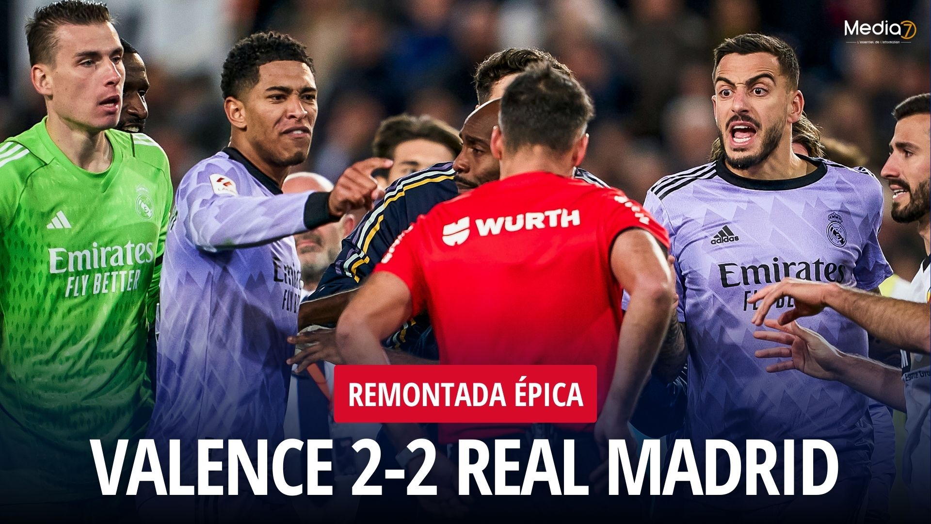 Valence 2-2 Real Madrid